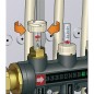 Repartiteur plastique pour FBH complet pour 7 groupes Repartiteur plastique pour FBH complet pour 7 groupes