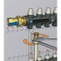 Repartiteur plastique pour FBH complet pour 6 groupes Repartiteur plastique pour FBH complet pour 6 groupes