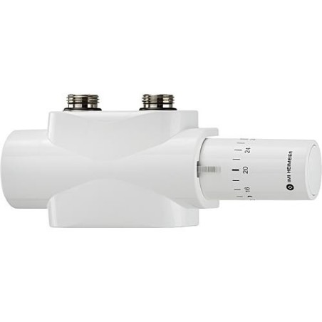 Heimeier Multilux 4 kits Halo monotube et bitude 3/4", blanc RAL 9016