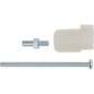 Jeu de montage moteur de melangeur 3 points type MS:NRH pour melangeur HOLTER BR80 SMD/SMV
