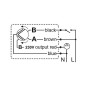 Vanne d'inversion 3 voies Evenes, DN25 (1"), 230V