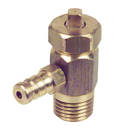 Nipple de mesure avec soupape PN 25 L 30 mm R 1/4"