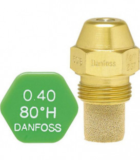 Danfoss gicleur à fioul 0,40 80°H LE Type V pour Viessmann Vitoplus VP3 et VP3a