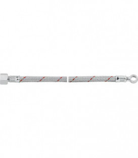 Flexible de bruleur fioul avec ecrou-raccord 3/8", bague 10 mm 750 mm, Abig, Schéer
