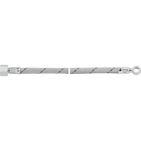 Flexible de bruleur fioul avec ecrou-raccord 3/8", bague 10 mm 750 mm, Abig, Schéer