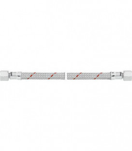 Flexible de bruleur fioul avec ecrou-raccord des deux cotes 1/4" 1000 mm