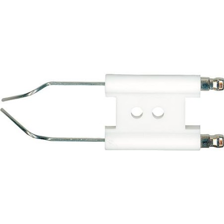 Electrode d allumage double pour Olympe DV jusqu en 86, raccord 6,3 mm 140253
