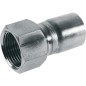 Raccord moule C acier Manchon de reduction (mâle/fil fem) 22x3/4" WG834