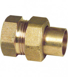 Raccord a souder en laiton rouge 4330g raccord a vis joint plat un cote filetfemelle 12-R 3/8" "