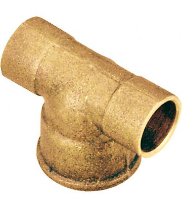 raccords à souder laiton TE femelle femelle femelle 22-3/4''