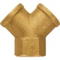 enbout en Y,laiton 3xpas de visfemelle G 1/4"