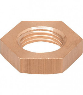 Raccord filete en laiton rouge Contrecrou Type 3310, 1/4"