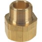 Raccord pour flexible ondulé DN15 (1/2") x DN15 (1/2") male