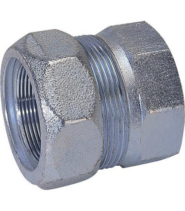 Bouchon de fermeture en fonte malleable Gaz PN 4, Eau PN 10, Type EK 3/4" (26,9)