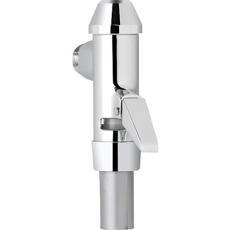 chasse d'eau Benkiser temporisée pour WC déclenchement mécanique temps rincage reglable manuellement