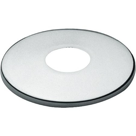 Rosace de robinet laiton chrome 3/8" x 25mm