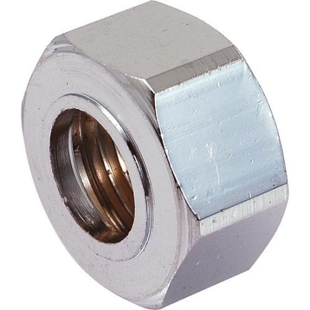 Raccord laiton Ecrou à collet battu chromE 8374GC 10-3/8"