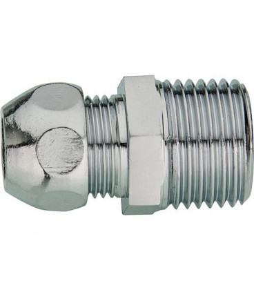 Raccord droit avec fil mâle 1/2" x 10 mm Mod. 411