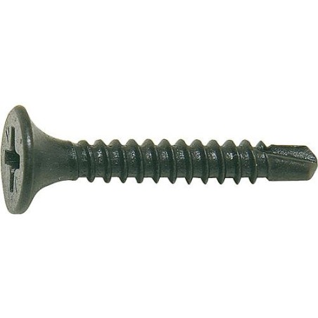 Vis a fixation rapide avec Pointe p forage (tête trompete H) 3,5 x 25 mm Emballage 250 pieces
