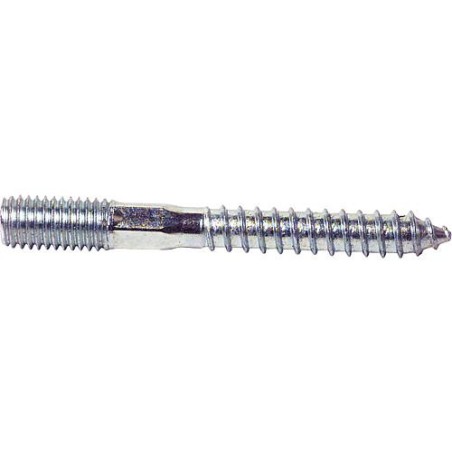 Goujon a double filet inox A2 M 8 x 100 emballage 100 pieces