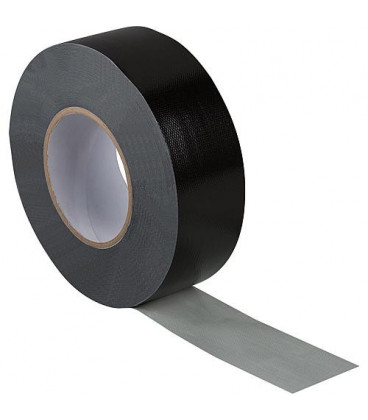 Bande adhEsive tissu noir 50 mm x 50 mm 300 my Bande adhEsive tissu noir 50 mm x 50 mm 300 my