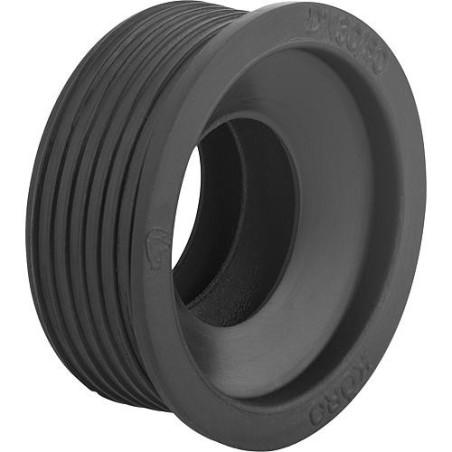 Manchette caoutchouc KA NW 30-50 11/4" Diam ext 50 mm