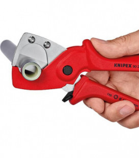 Cisailles pour tuyau KNIPEX pour tube de raccord-plastique de diam. 12-25mm