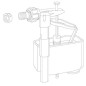 Robinet-flotteur 1/2" Robinet-flotteur 1/2"
