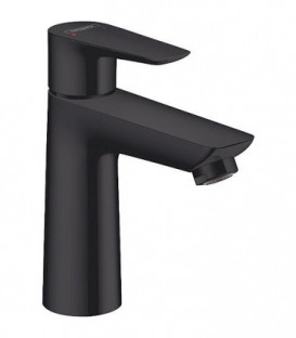 Mitigeur vasque Hansgrohe 110 Talis E avec garniture d'ecoul. noir mat, entraxe 112 mm