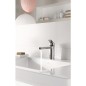 Mitigeur vasque Dornbracht JUST avec robinetterie d'écoulement chrome
