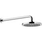 Pomme de douche Dornbracht diam. 220mm, avec tuyau raccord mural entraxe 450mm, chrome Pomme de douche Dornbracht diam. 220mm, avec tuyau raccord mural entraxe 450mm, chrome