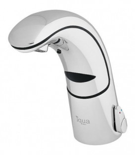 Mitigeur de lavabo Conti+IQ A30 sans pression chromé, réseau sans écoulement