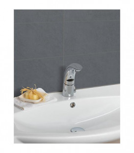Mitigeur de lavabo Conti+IQ A10 mélange chrome, réseau sans écoulement