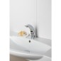 Mitigeur de lavabo Conti+IQ A10 mélange chrome, réseau sans écoulement