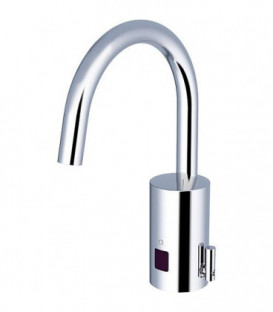 Mitigeur de lavabo Iqua loopino G10, mélangé, chromé, réseau sans vidage