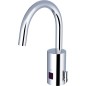 Mitigeur de lavabo Iqua loopino G10, mélangé, chromé, réseau sans vidage