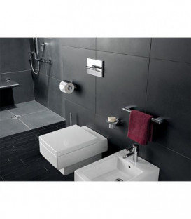 Porte drap de bain emco systeme 2 chromé, 800 mm