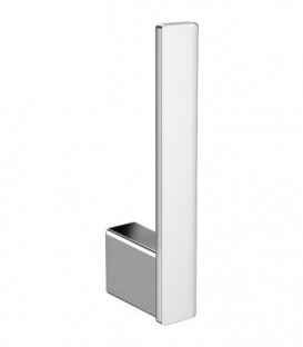 Porte rouleau de réserve emco loft, chromé pour 1 rouleau, vertical