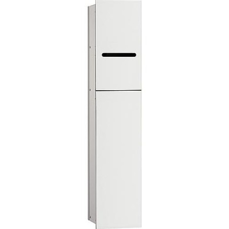 Module WC emco asis 2.0 encastre butee gauche, hauteur 811mm blanc