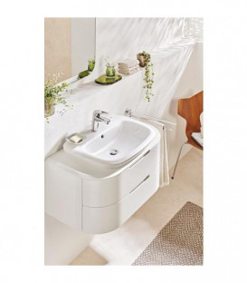 mitigeur lavabo Grohe Eurostyle, chromé, levier évidé