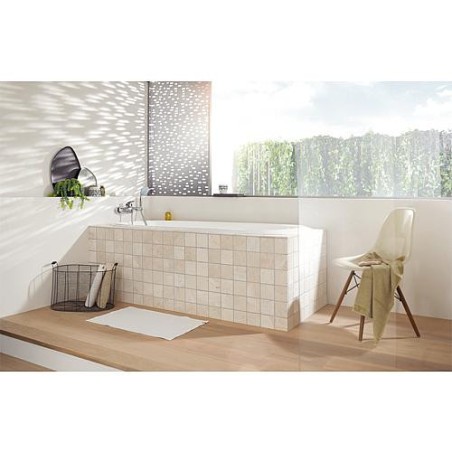 Miigeur bain Grohe Eurostyle chromé, levier évidé en saillie
