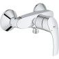 Melangeur douche Grohe Eurosmart, Montage mural, chrome Securise