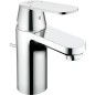 Mitigeur de lavabo avec mousseur EUROSMART COSMOPOLITAN chromé garniture d'ecoulement a tirette