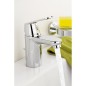 Mitigeur de lavabo avec mousseur EUROSMART COSMOPOLITAN chromé garniture d'ecoulement a tirette