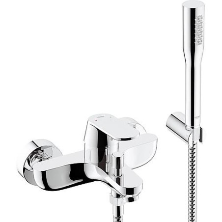 Mitigeur bain/douche, montage mural, avec douchette Euphoria Cosmopolitan