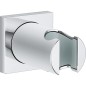 Rainshower Support de douche mural non reglable avec rosace carre chrome