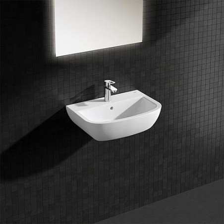 Vasque Grohe Bau blanc, lxhxp:550x151x386mm