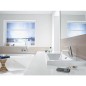 Mitigeur lavabo Hansa Hansatwist avec dispositif d'ecoulement, chrome