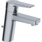 Mitigeur lavabo Hansa Hansatwist XL avec dispositif d'ecoulement, chrome