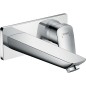 Mitigeur mural lavabo Hansgrohe Logis, chromé, saillie 195mm